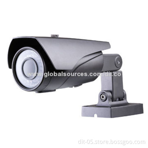 CCD Camera, IP66 Weather-proof, 1/3-inch Sony, 600TVL, 40m Night Vision, 42-piece of IR LEDs